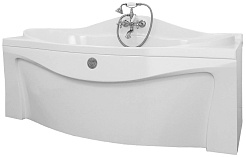 Фэма Ванна из литьевого мрамора Франческа (фурнитура хром) – фотография-1