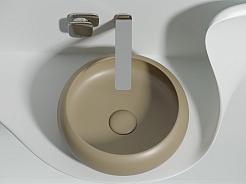 Ceramicanova Мебельная раковина Element 36 CN6050MC капучино матовый – фотография-4