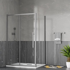 Esbano Душевое ограждение ESF-108PS-GM 100/80 – фотография-2