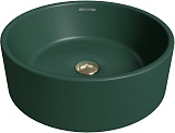 Grossman Раковина накладная Color 41 GR-3013OLM зеленая матовая