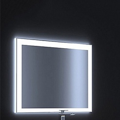 De Aqua Мебель для ванной Лонг 90, зеркало Сити – фотография-2