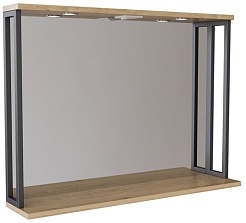 Mixline Мебель для ванной Бруклин 100 дуб бунратти – фотография-3