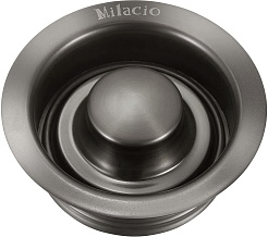 Milacio Горловина для измельчителя отходов MC.033.GM вороненая сталь – фотография-2