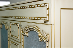 Misty Тумба с раковиной Элис 120 бежевая патина – фотография-12