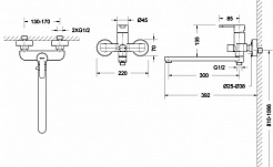 Promo Смеситель для ванны Stream F63783C-L – фотография-2