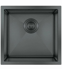 Hoffger Мойка для кухни 4544 Black ECO – фотография-1