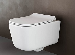 Ceramicanova Подвесной унитаз New Day Rimless CN3005 белый – фотография-4