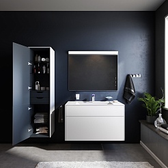 Am.Pm Пенал для ванной Inspire 2.0 40 белый матовый – фотография-3