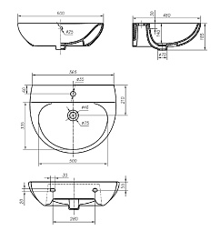 IFO Раковина "Frisk" RS020600000 – фотография-7