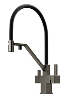 Sancos Смеситель для кухни Loro SC4007GG вороненая сталь