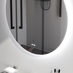 Am.Pm Зеркало X-Joy 60 круглое с подсветкой – фотография-5