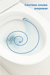 Vivon Унитаз подвесной Plat PDWH03 безободковый с быстросъёмныйм сиденьем микролифт – фотография-9