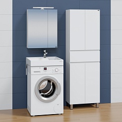 СанТа Раковина под стиральную машину Юпитер 60x55 белая – фотография-5