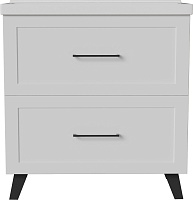 Mixline Тумба под раковину Риф 80 2 ящика белая