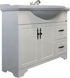 Comforty Тумба с раковиной Севилья 100 слоновая кость – фотография-1