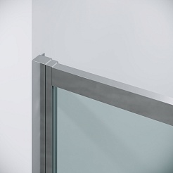 Grossman Боковая стенка Cosmo 70x195 профиль хром стекло прозрачное – фотография-7