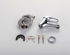 Frap Смеситель для раковины H13 F1013 хром – фотография-3