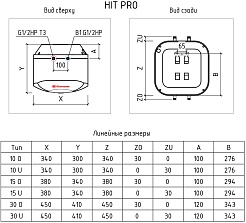 Thermex Водонагреватель накопительный Hit 30 O (pro) над раковиной – фотография-7