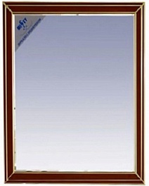 Misty Зеркало для ванной Vena 75 бордо патина – фотография-1