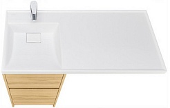 Акватон Тумба с раковиной Лондри 40 L дуб сантана – фотография-2