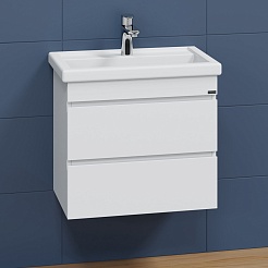 СанТа Тумба под раковину Марс 60 подвесная белая – фотография-2