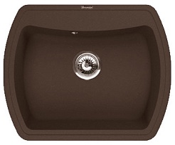 Florentina Мойка гранитная Нире 630 мокко – фотография-1