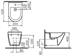 Vitra Биде подвесное S50 5324B003-0288 – фотография-6