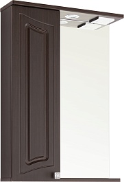 Водолей Зеркальный шкаф Адам 55 L венге – фотография-1