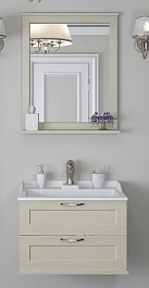 Акватон Мебель для ванной "Леон 65" дуб бежевый – фотография-1