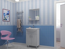 Какса-а Тумба с раковиной Грей 50 – фотография-3