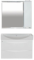 Misty Мебель для ванной Элвис 85 R подвесная белая