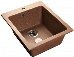 Granfest Мойка кухонная Practic GF-P505 Терракот – фотография-1