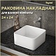 Teymi Раковина накладная в ванную Helmi Mini 24 artceramic белая T50303 – картинка-13