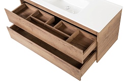 BelBagno Тумба под раковину Kraft 120 подвесная Rovere Tabacco – фотография-5