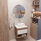 Teymi Тумба с раковиной Ritta 75 дуб эврика/белый матовый T60521 раковина T50304 – фотография-12