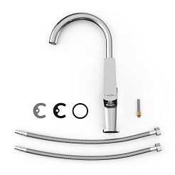 Tokito Смеситель для кухни SENDAL хром TOK-SEN-1013 – фотография-5