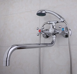 Frap Смеситель для ванны H19 F2619-2 хром – фотография-2