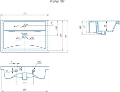СанТа Мебель для ванной Лондон 70 подвесная белая – фотография-11