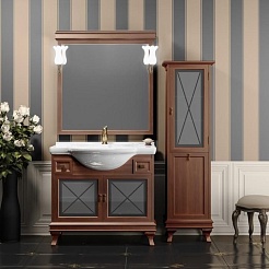 Opadiris Мебель для ванной Борджи 95 светлый орех – фотография-5