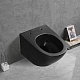 Ceruttispa Унитаз подвесной Sella Aria Tornado MB CT9530 черный матовый – картинка-12