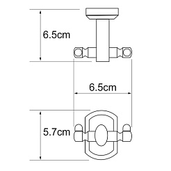 WasserKRAFT Крючок "Oder K-3023D"  – фотография-3