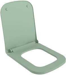 Ambassador Сиденье для унитаза Benefit тонкое мятное матовое – фотография-1