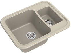 Ewigstein Мойка кухонная Antik 60K темно-бежевый – фотография-1