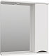 Misty Зеркальный шкаф Атлантик 70 R белый – фотография-8