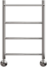 Point Полотенцесушитель водяной П3 500x600 PN04156P с полкой хром – фотография-2