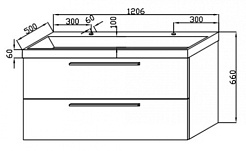 Kolpa San Комплект мебели Jolie 120 WH – фотография-2
