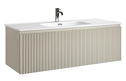 Sancos Тумба под раковину Snob R 1.0 120 beige soft SNR1.0120CE – фотография-1