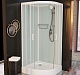 Frank Душевая кабина F408 white с крышей – фотография-17
