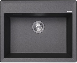 Florentina Мойка кухонная Тоскана 620 черная – фотография-1