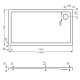 Roltechnik Душевой поддон "FLAT KVADRO 1500x750" – фотография-5